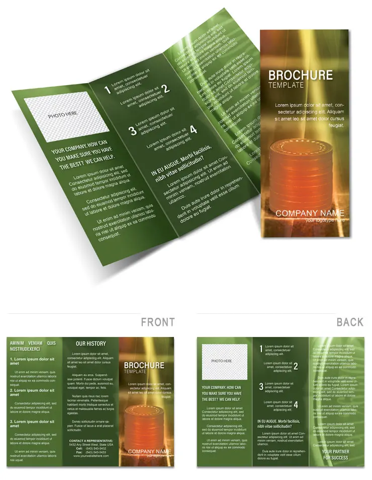 Roulette Brochure Template for Download - Print-Ready Design