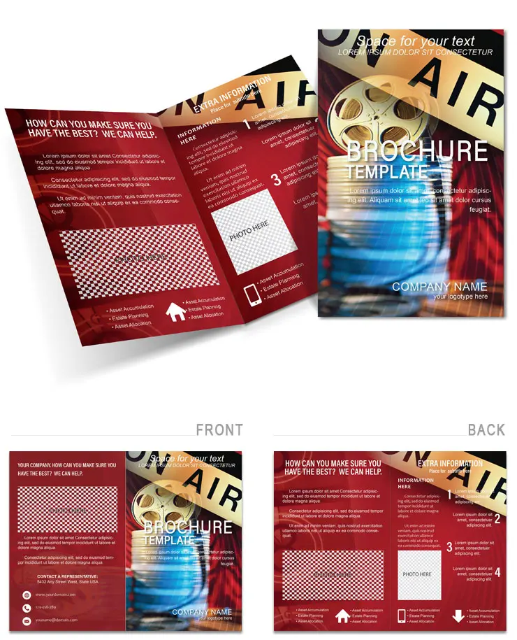 Dynamic Live Movie Brochure: Download Stunning Template