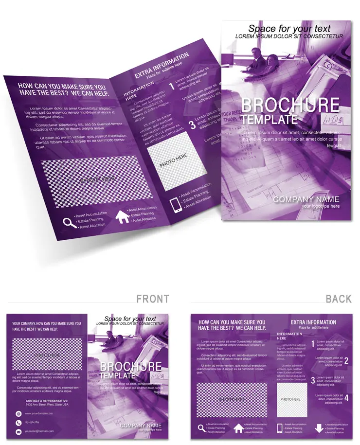Financial Clarity with Our Custom Brochure Template - Design Excellence