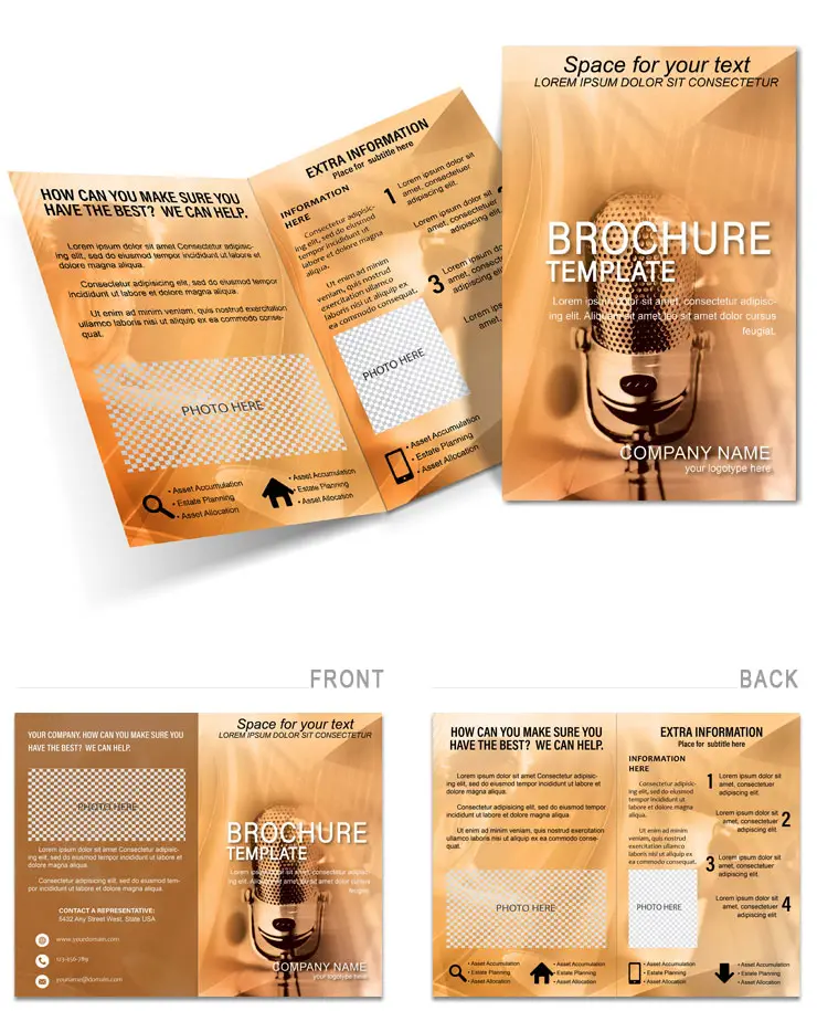 Music Production Brochures templates