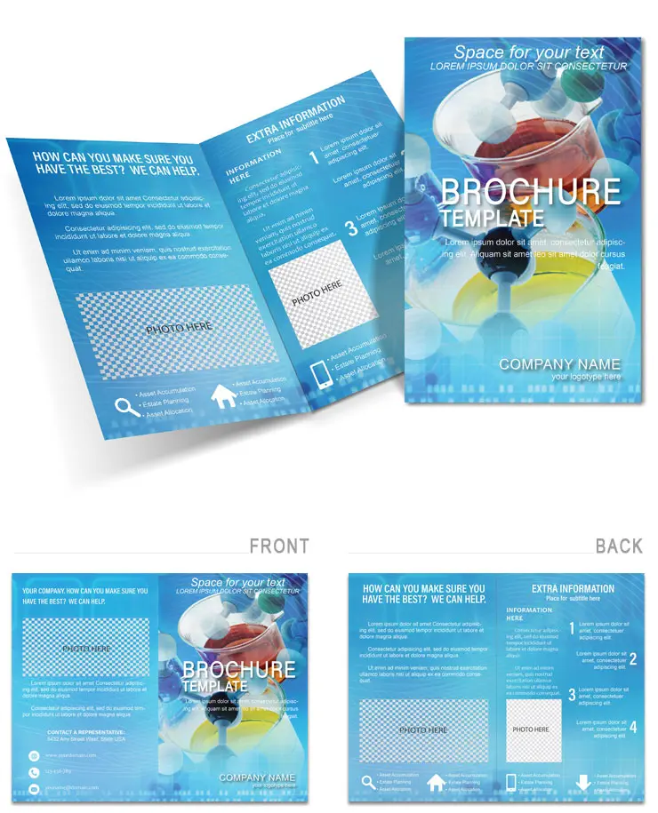 Chemical formula Brochures template