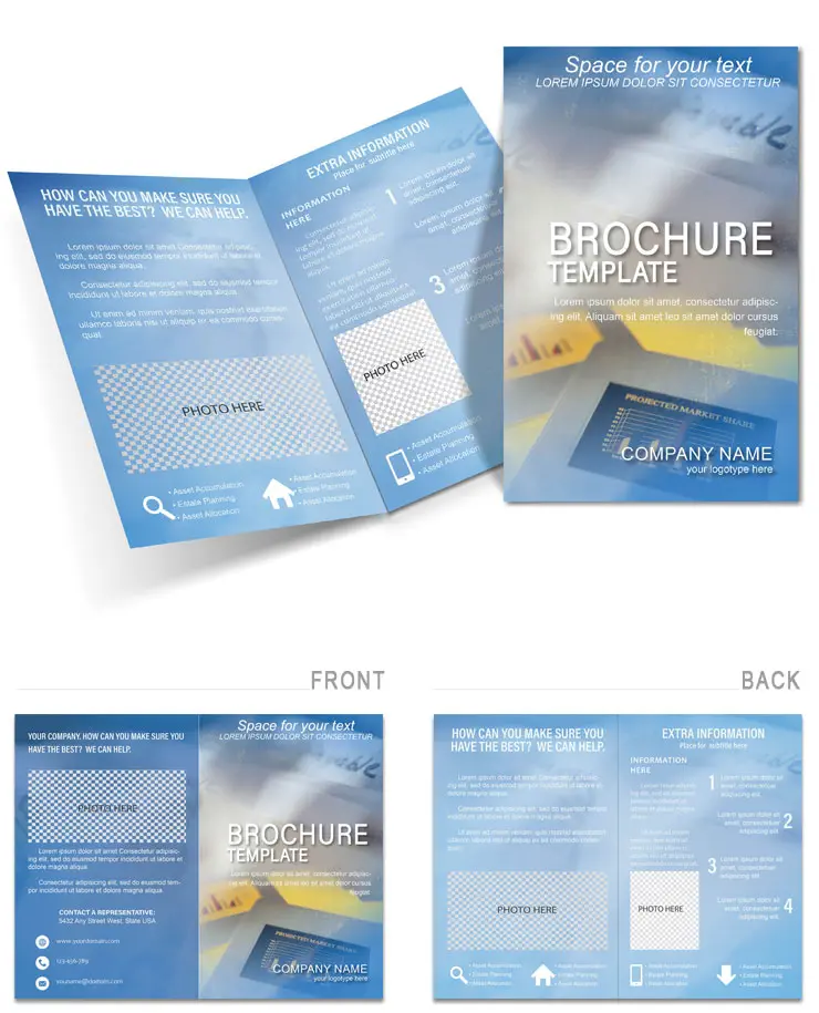 Marketing Planning Brochure Template for Download