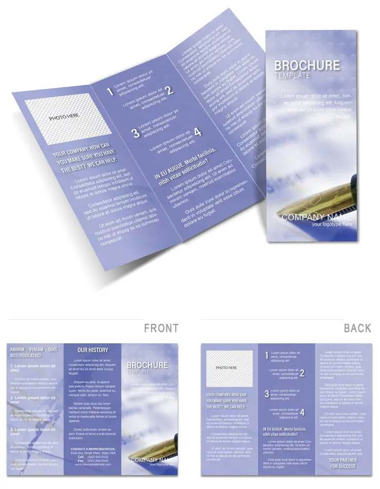 Documents legal Brochure Template