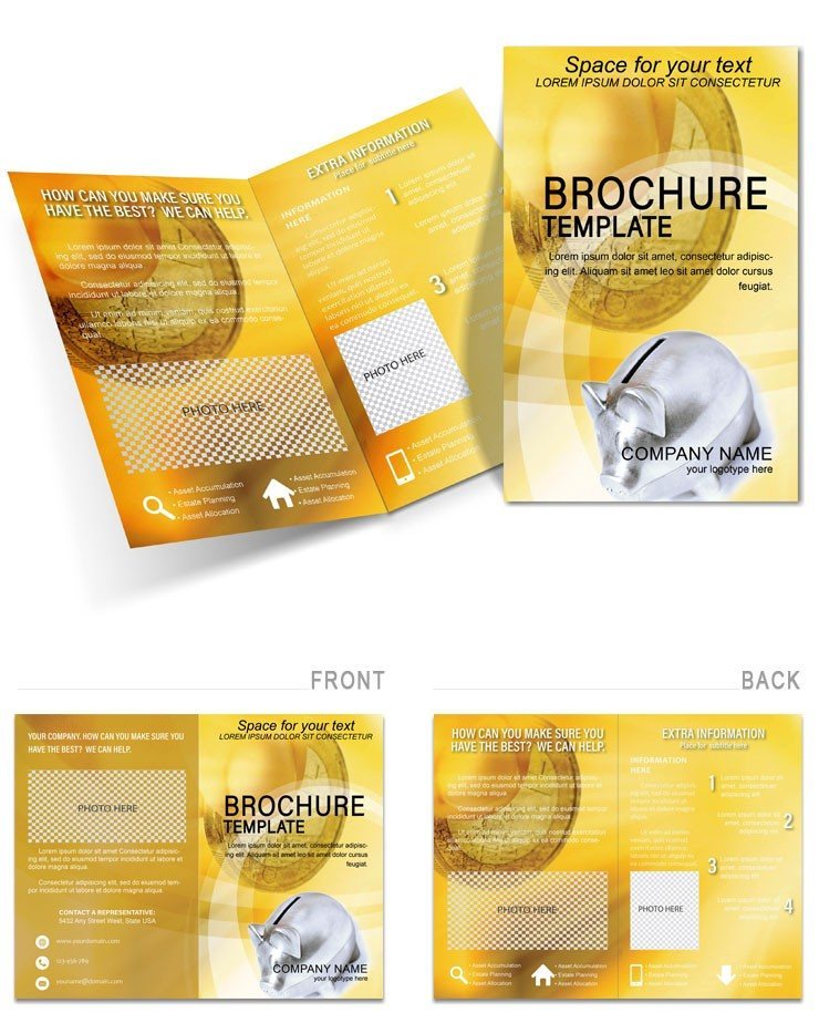 Save money Brochure Template