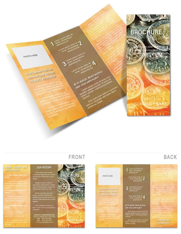 Monetary Reserves: A Comprehensive Guide Brochure Template