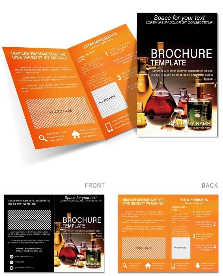 Chemistry laboratory Brochure Template