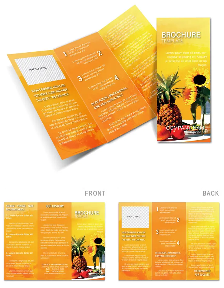 Dietary Guidance Brochure Template