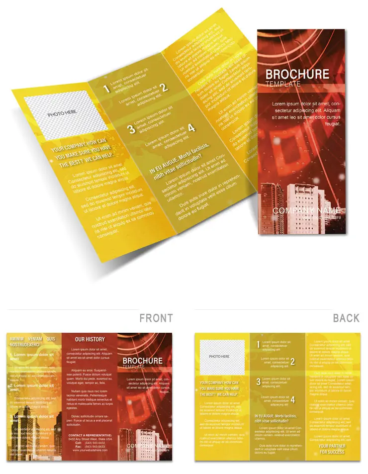 Professional Business City Brochure Template - Download, Design, Print