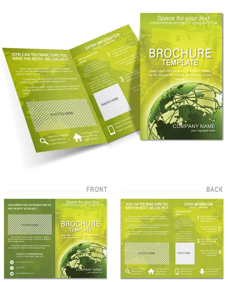 Around World Brochure design Template