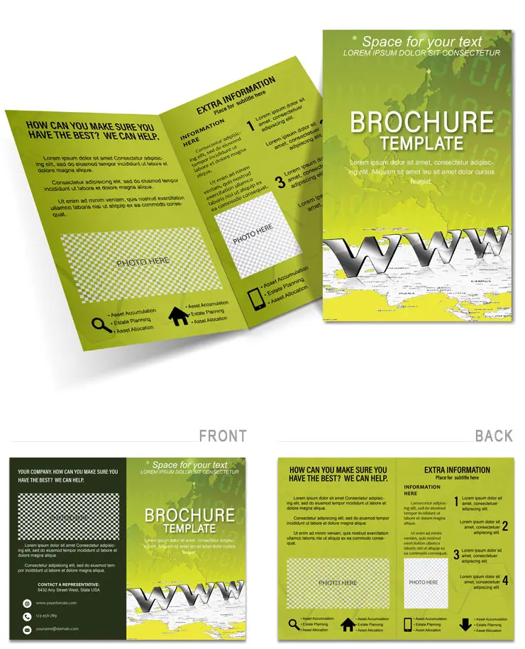 World Wide Web Brochure Template