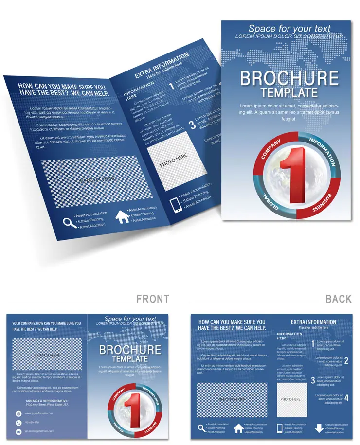 Marketing Strategy Brochure Template - Professional Design