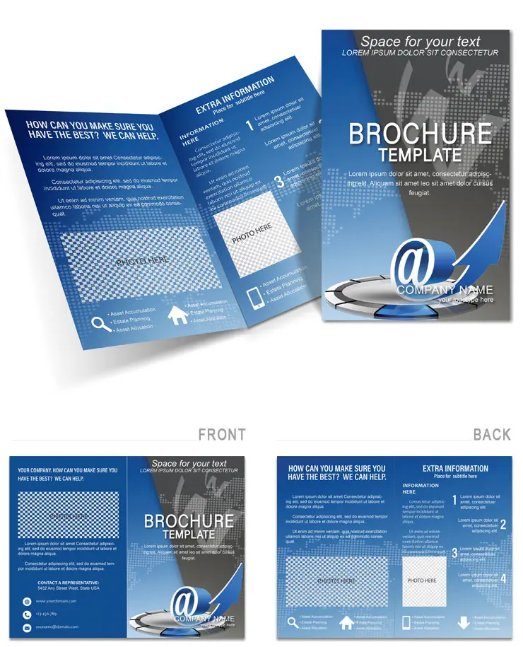 Email Server Brochure Template for Download