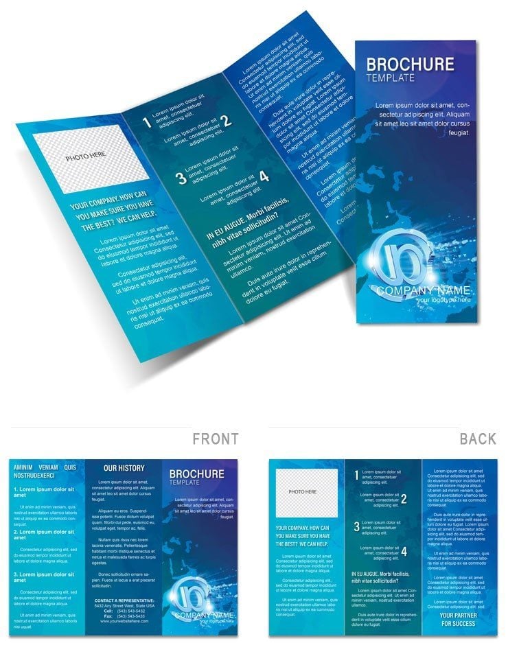 Email Problems Brochure template