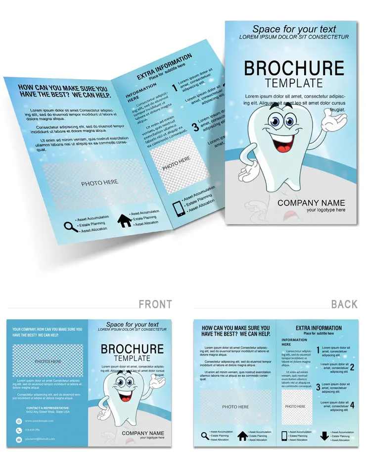 Happy Tooth Brochure Template