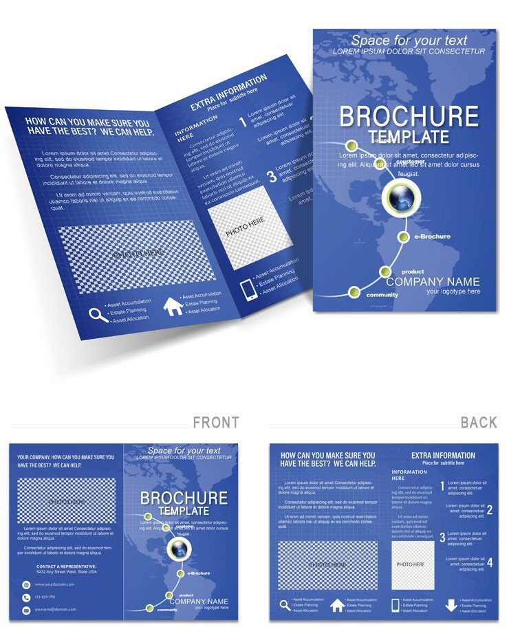 Network of Business Brochure Template