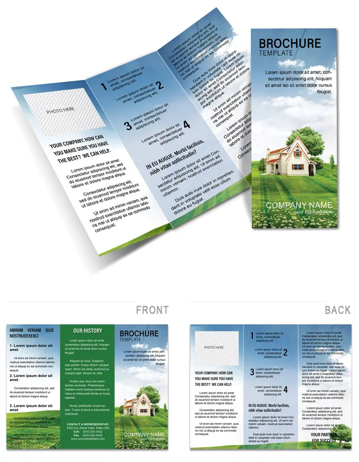 Ultimate Homestead Brochure Template - Customizable and High-Quality