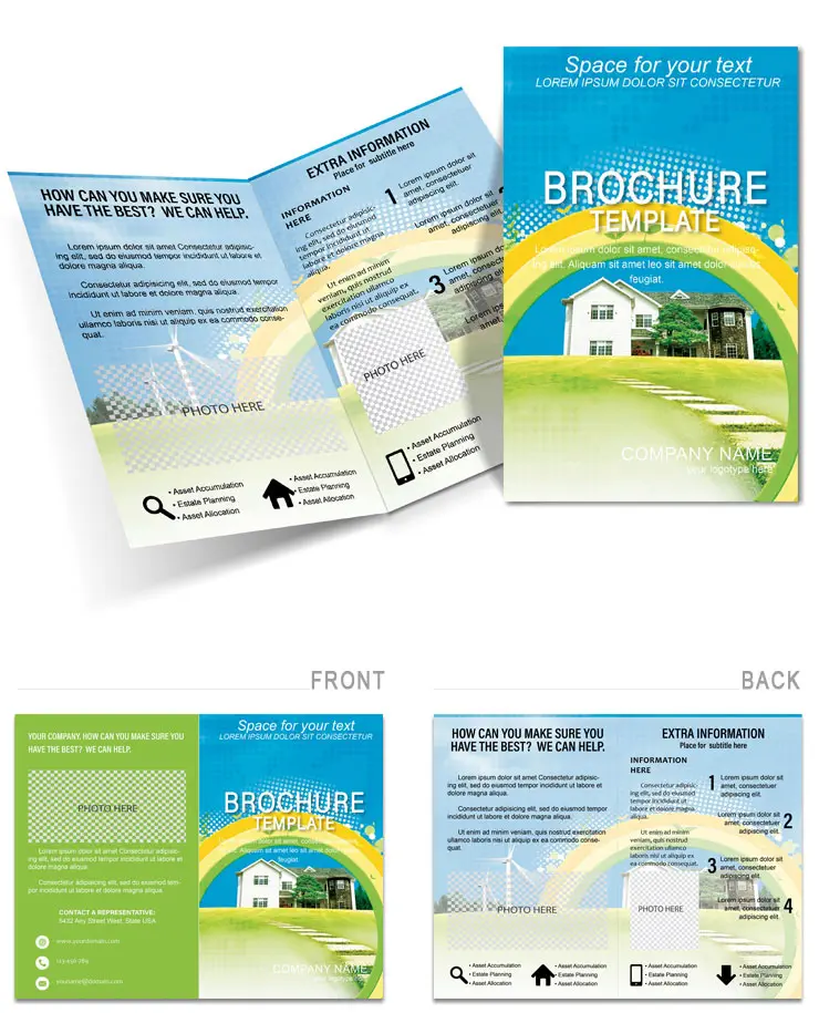 Eco Home Brochure Template | Download, Design, Print