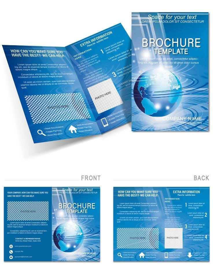 World Energy Brochure template