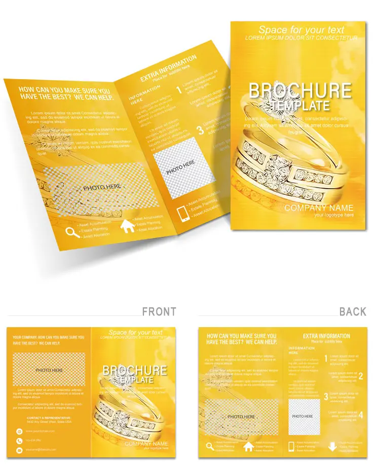 Sale Ring Brochure template