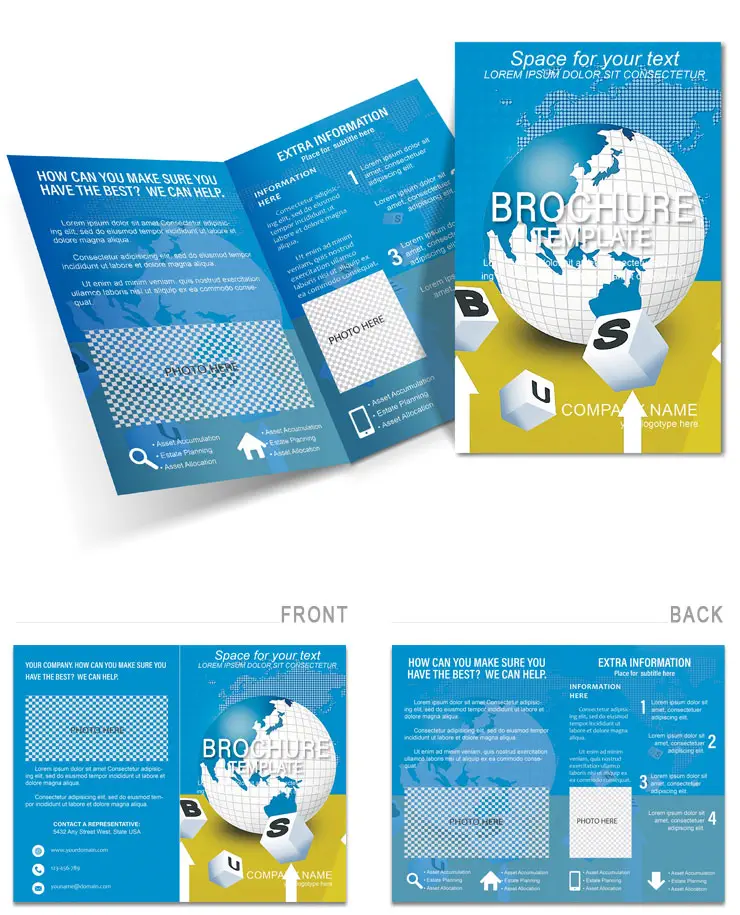 Stunning Business Brochure Template Designs