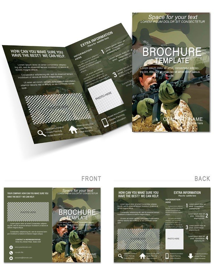 Ranger Regiment Brochure template