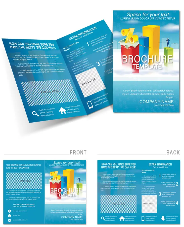 Half Fold Brochure Template for Stunning Design Print
