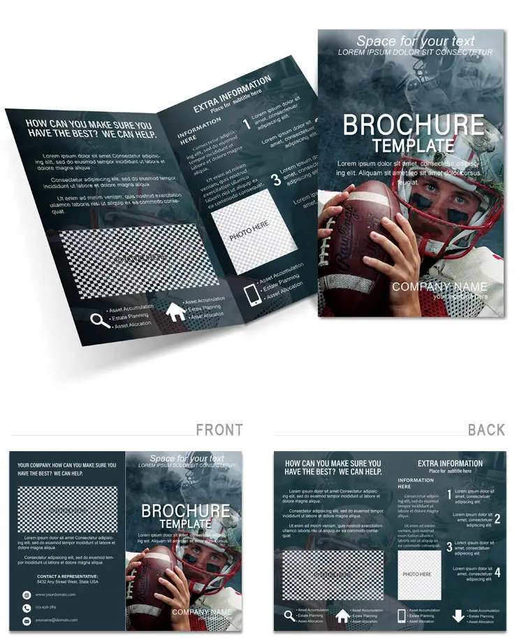 Team Potential of American Football Brochure Template - Download