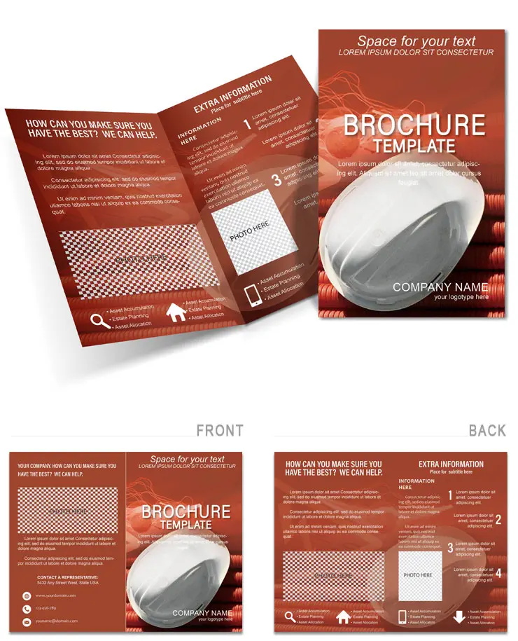 Facts about Electricity Brochure templates