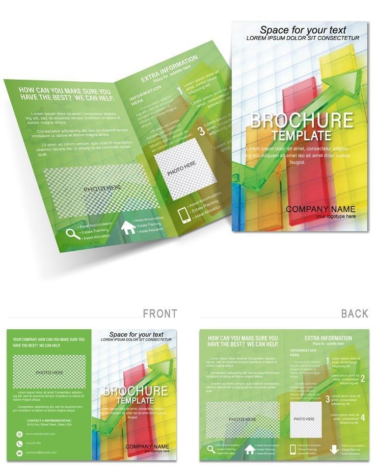 Price Increases and Economy Brochure template