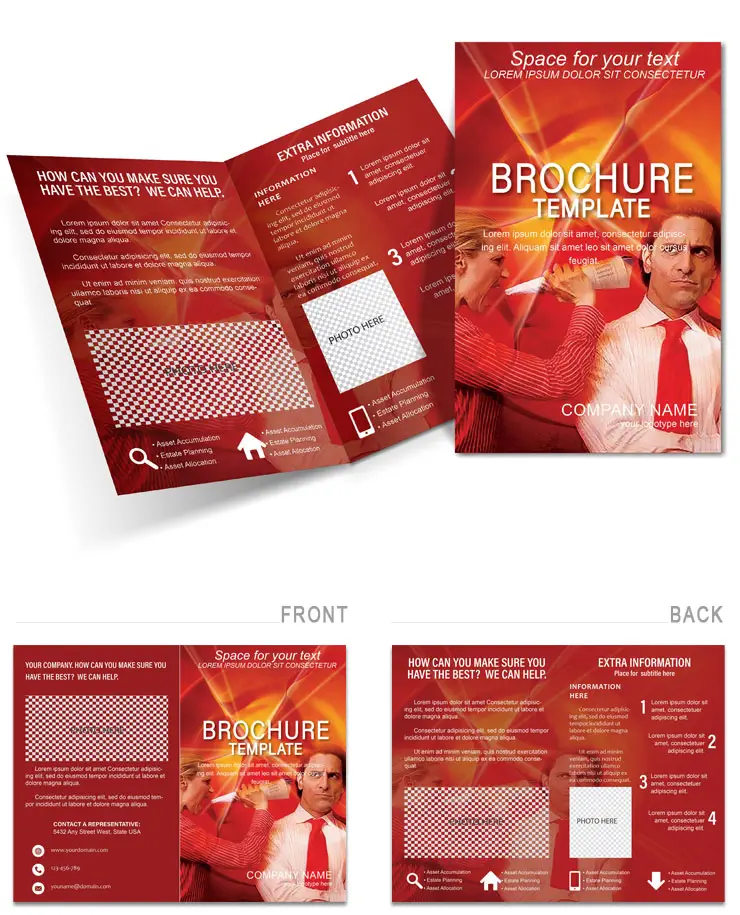 Friction Brochure templates