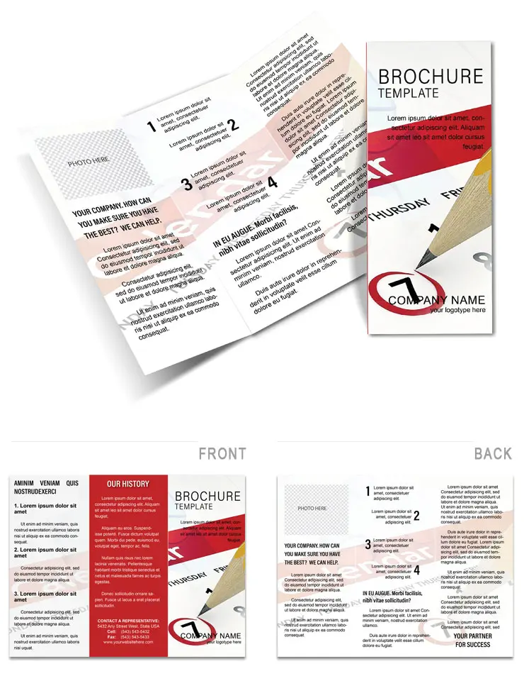 Design Calendar Brochure template