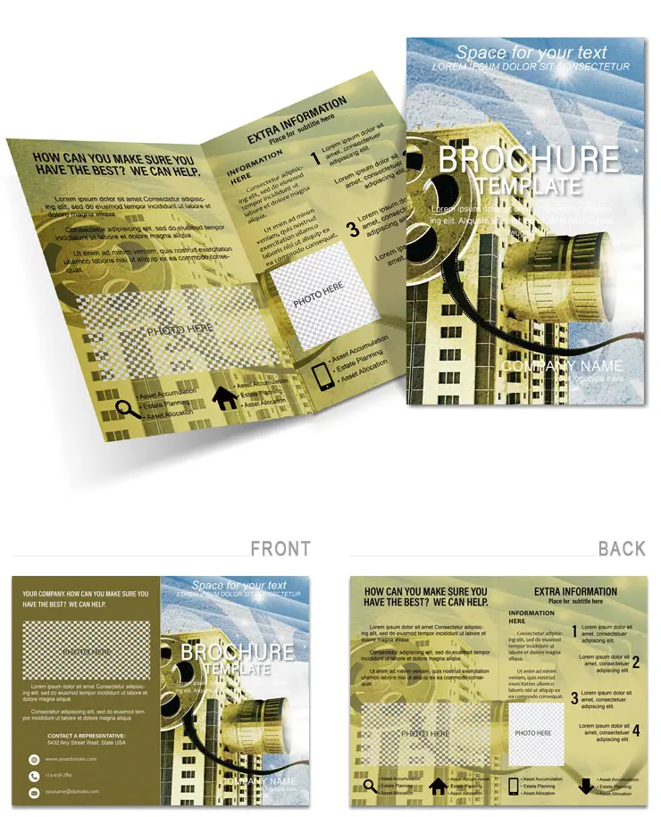 Movie Collection Brochure templates