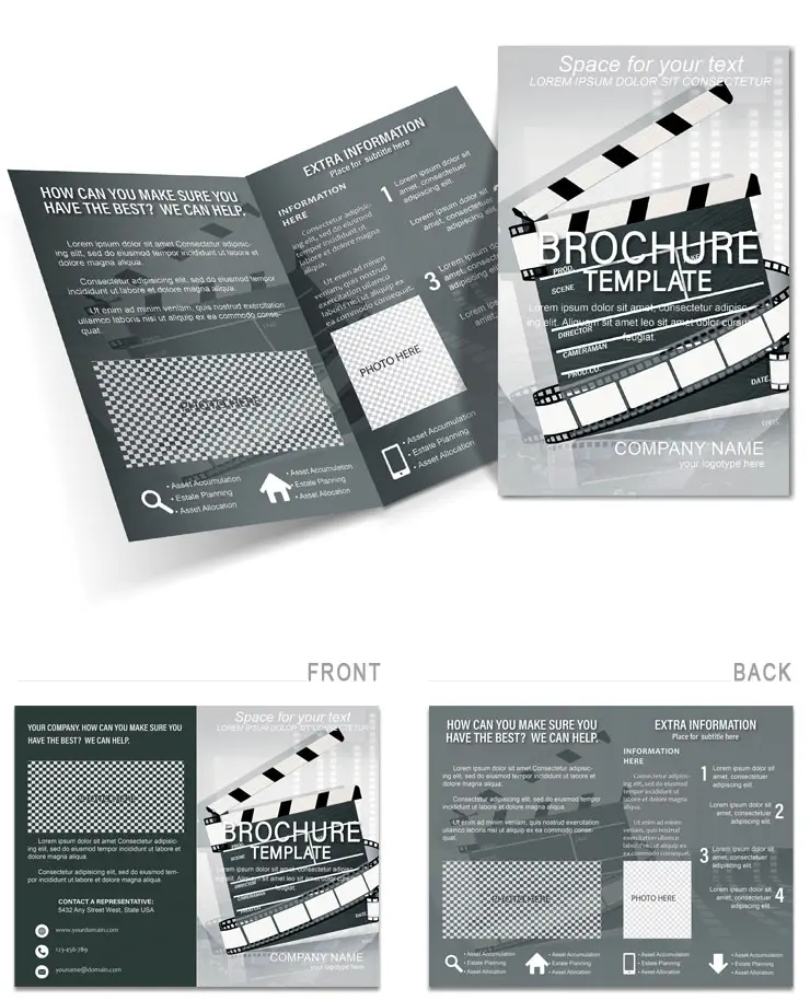 Film Studio Brochure templates