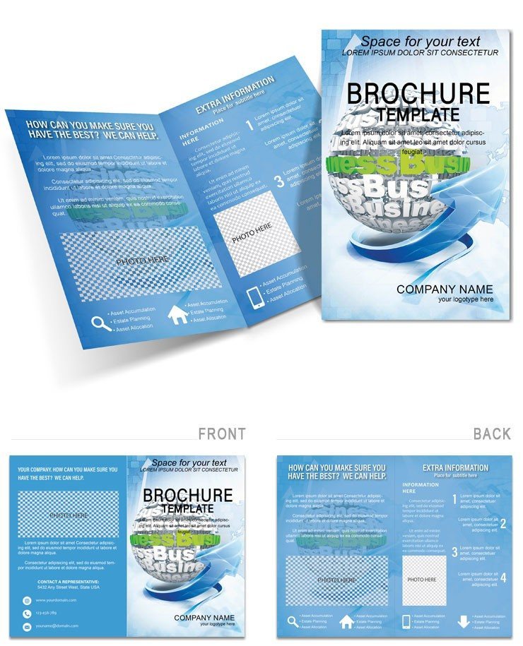 Purpose business Brochure design template
