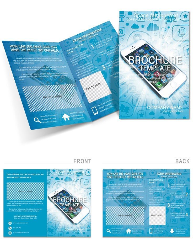 iPhone Brochure templates