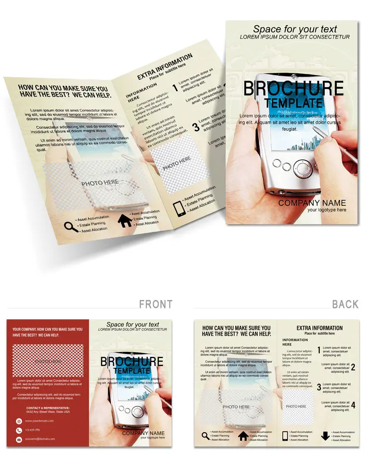Product Research in Marketing Brochure templates