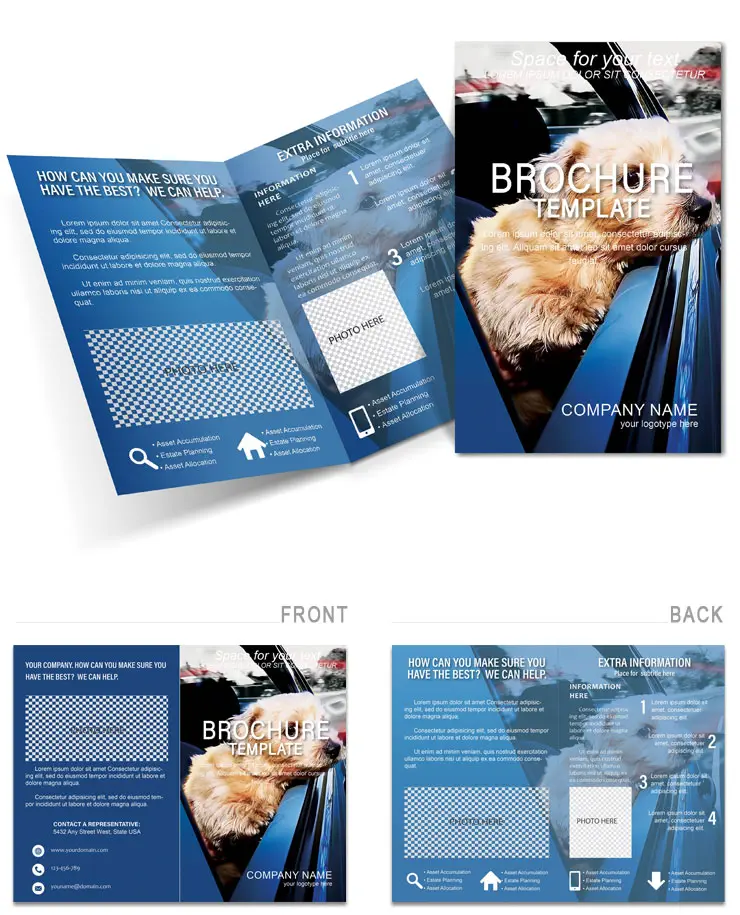Transport of Animals Brochure Template | Download, Design, Print