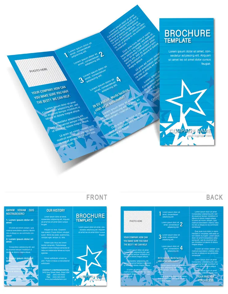 Star World Brochure Template - Download, Design, and Print