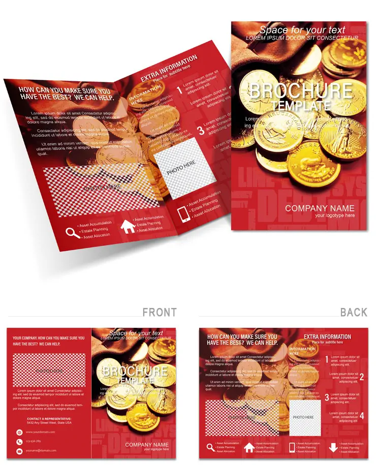 How to Make Money Brochure template