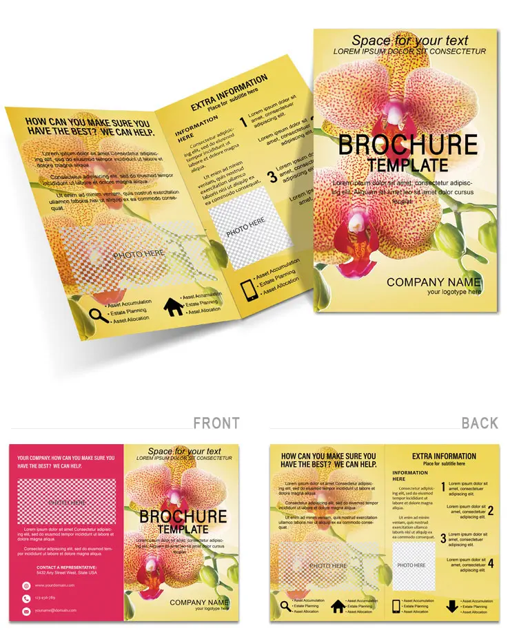 Gift Flowers Brochure Template - Download, Design, and Print