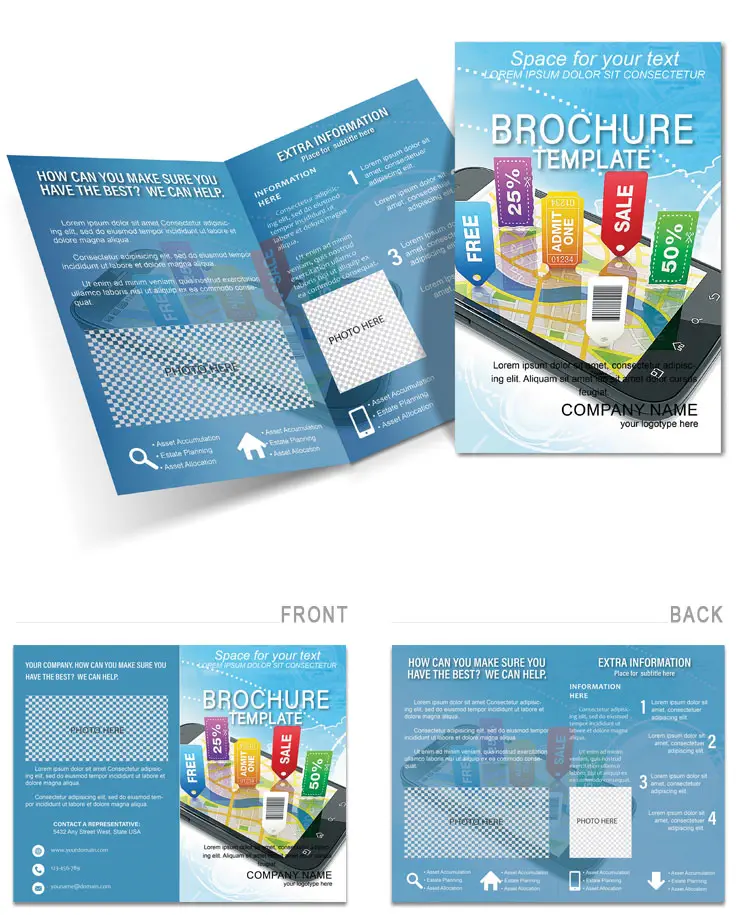 Online Discount Shopping Brochures templates