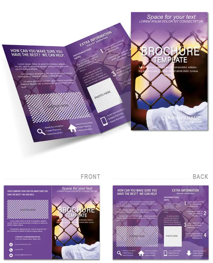 Day of the African Child Brochure Template - Download, Design, and Print