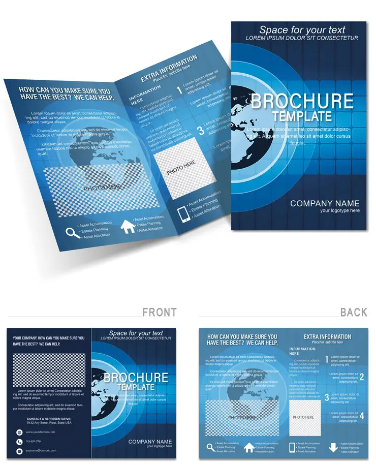 Business World in Focus Brochure Templates
