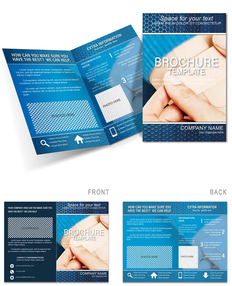 First Aid Brochure Template | Professional Design for Print and Download
