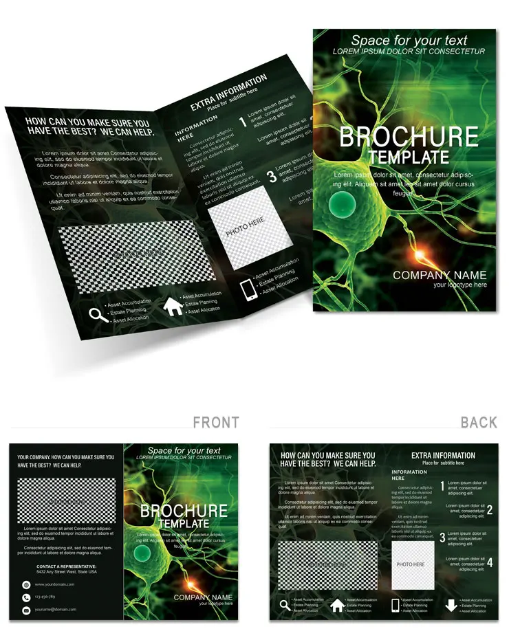 Nerve Connection Brochure templates