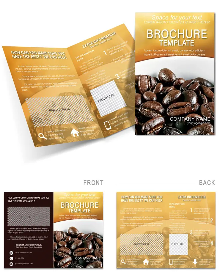Coffee Beans Brochure