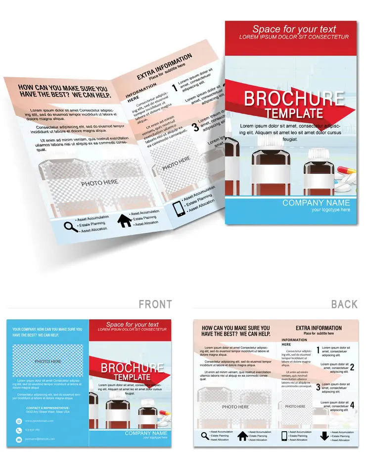 Medicaments Brochure template