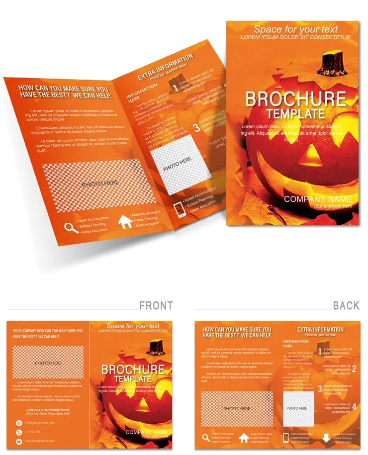 Halloween Fun Brochure Template | Download, Print, Design