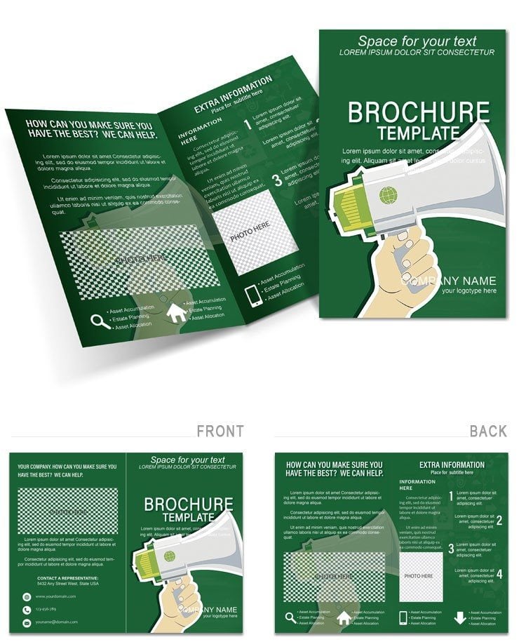 Consulting: Public Training Brochure template