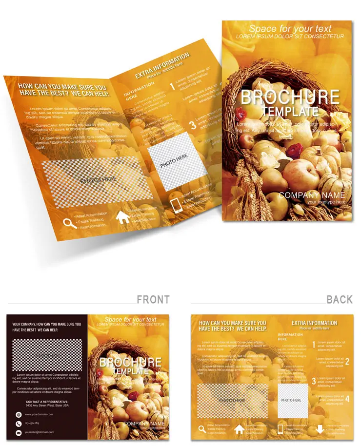 Autumn Gift Brochure Template | Professional Design
